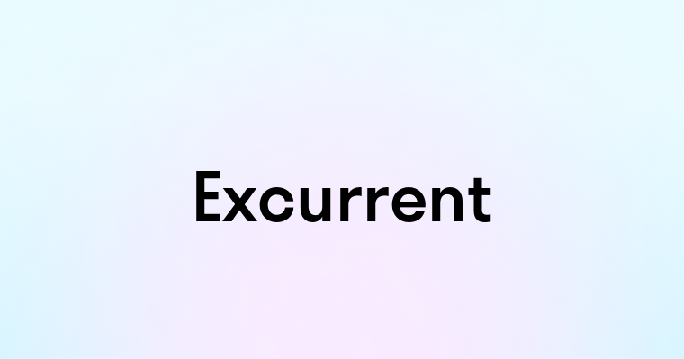 Excurrent