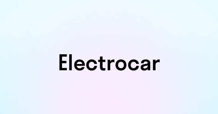 Electrocar