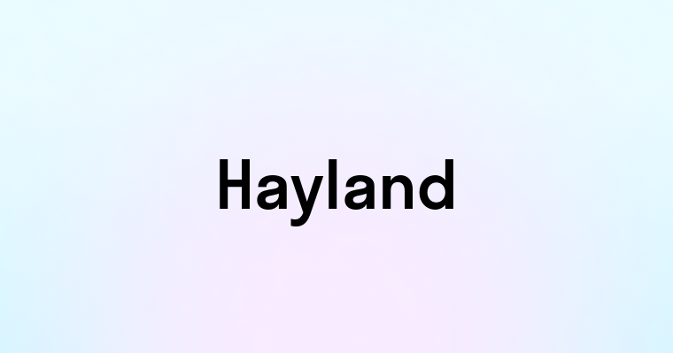 Hayland