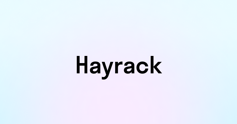 Hayrack