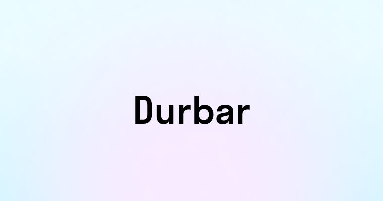 Durbar