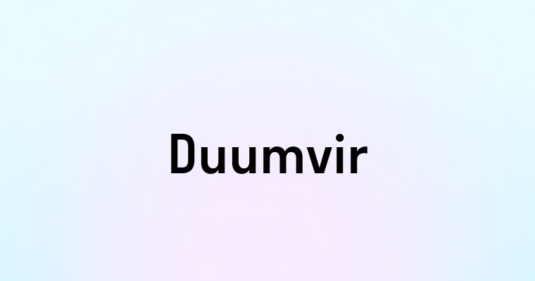 Duumvir