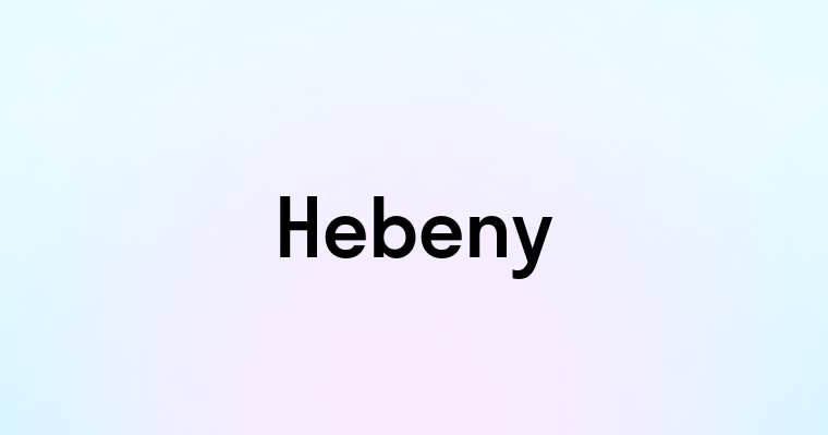 Hebeny