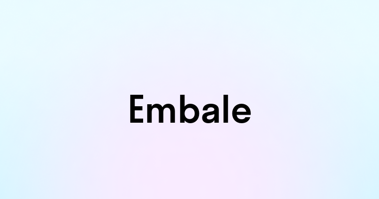 Embale