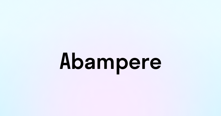 Abampere