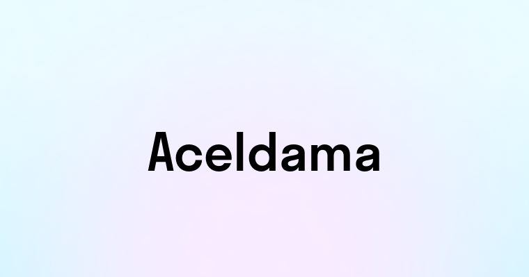 Aceldama