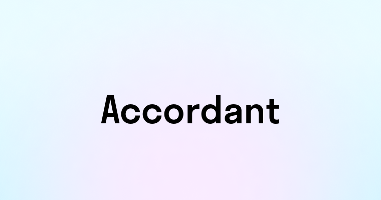 Accordant