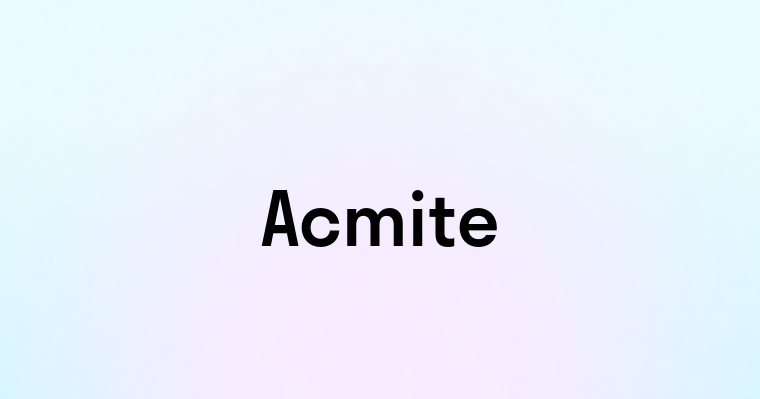 Acmite