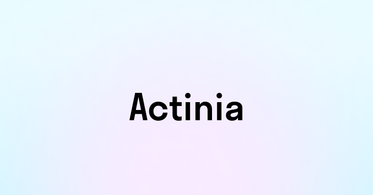 Actinia