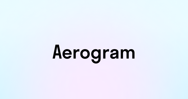 Aerogram