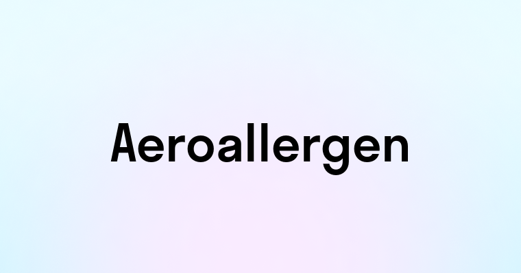 Aeroallergen