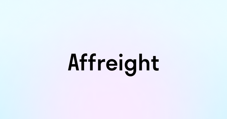 Affreight