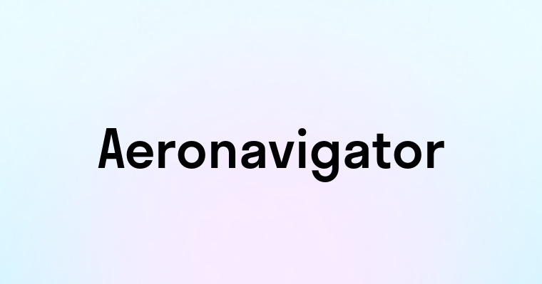 Aeronavigator