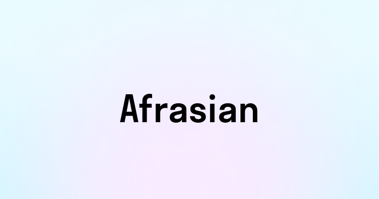 Afrasian