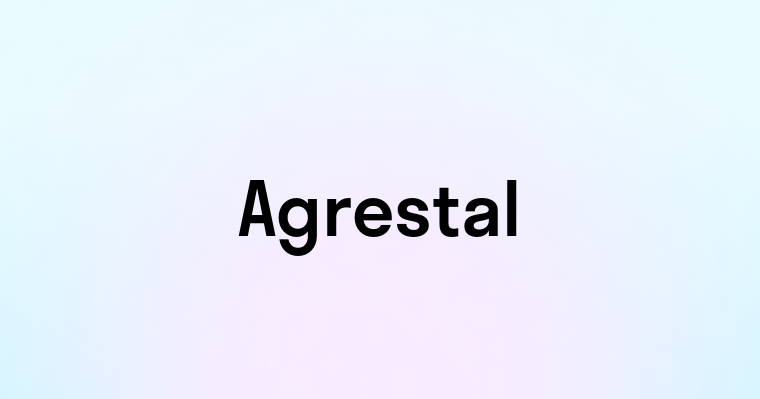 Agrestal