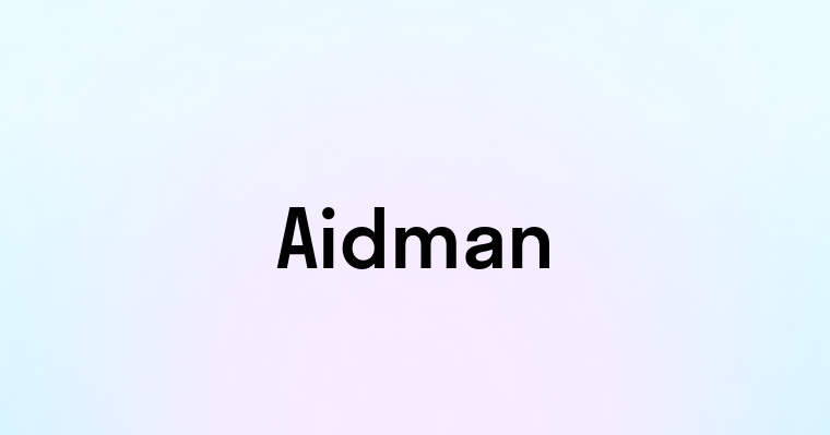 Aidman