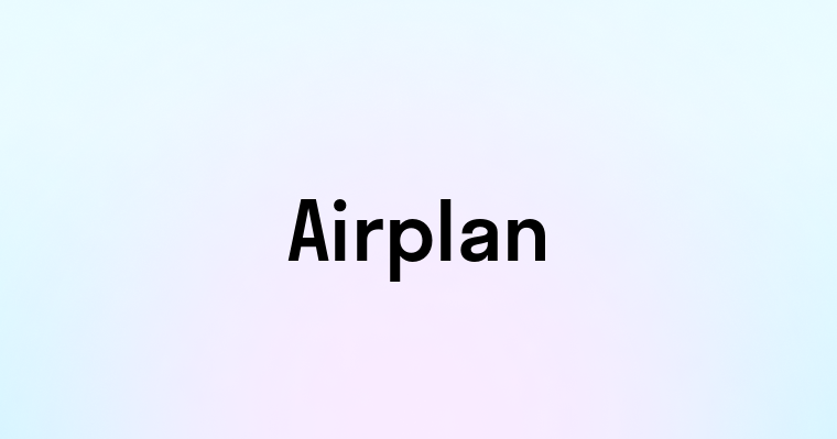 Airplan