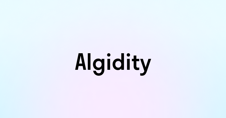 Algidity