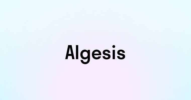 Algesis