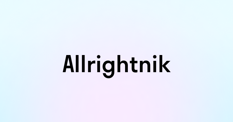 Allrightnik