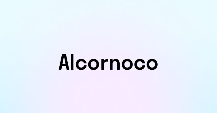 Alcornoco