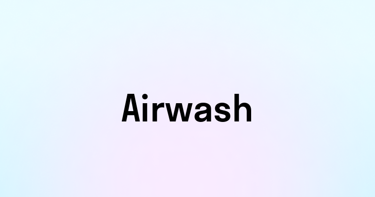 Airwash