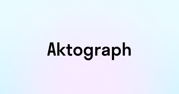 Aktograph