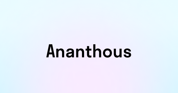 Ananthous