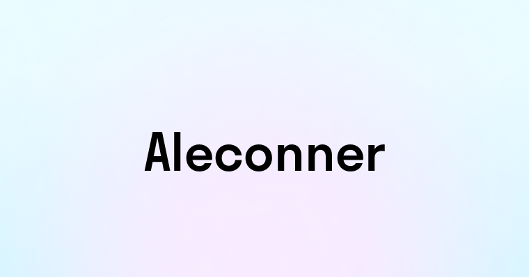 Aleconner