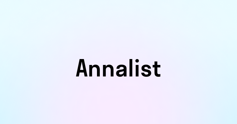 Annalist