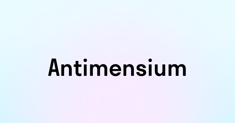 Antimensium