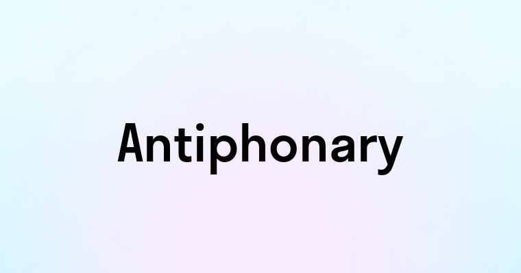 Antiphonary