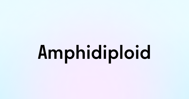 Amphidiploid