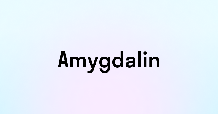 Amygdalin