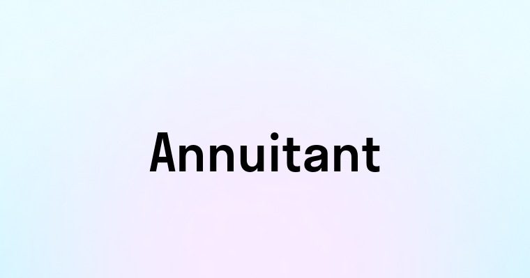 Annuitant