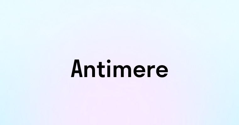 Antimere