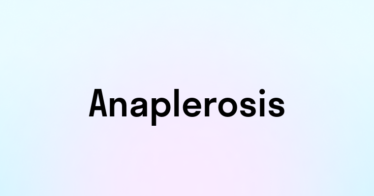 Anaplerosis