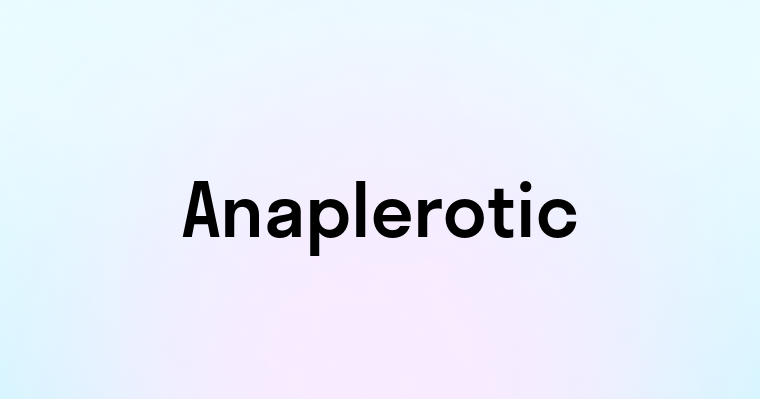 Anaplerotic