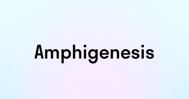 Amphigenesis