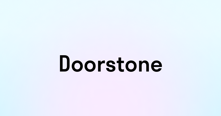 Doorstone