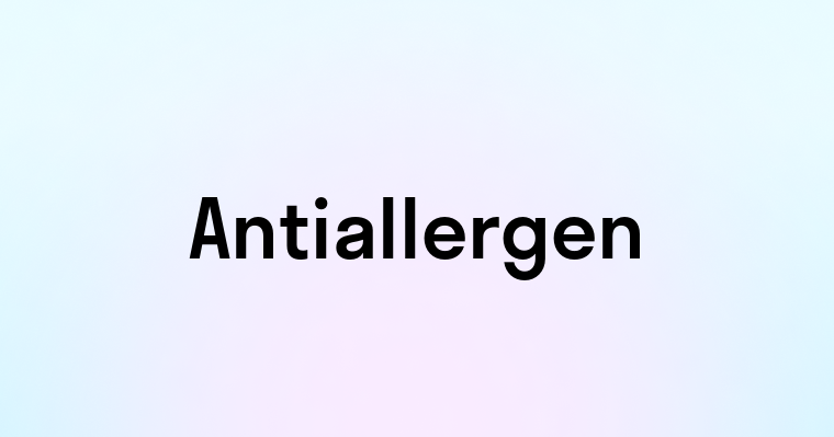 Antiallergen