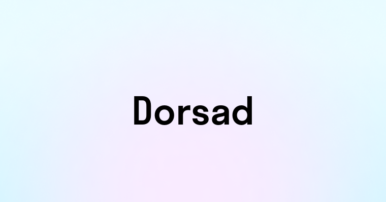 Dorsad