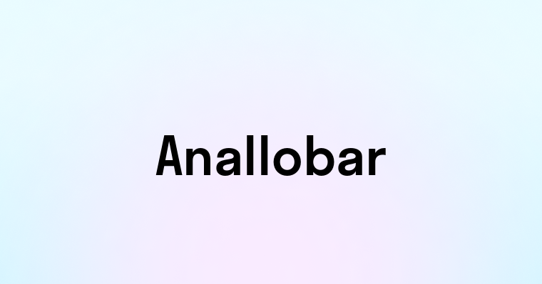 Anallobar