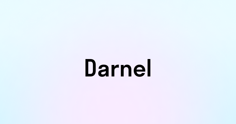 Darnel