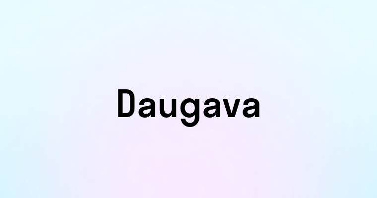 Daugava