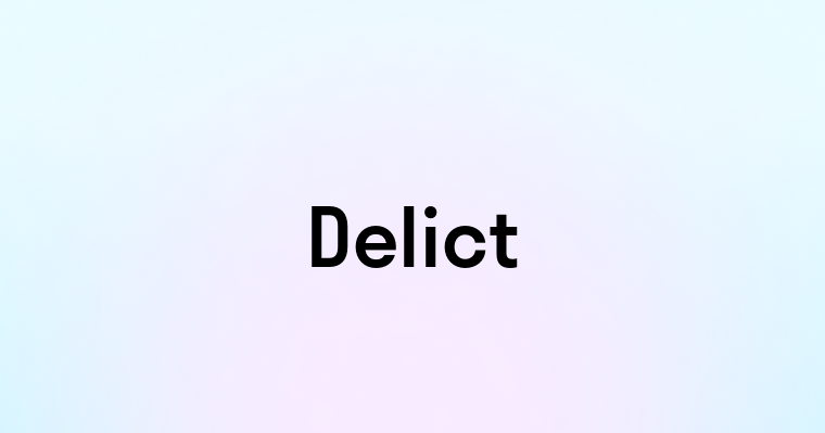 Delict