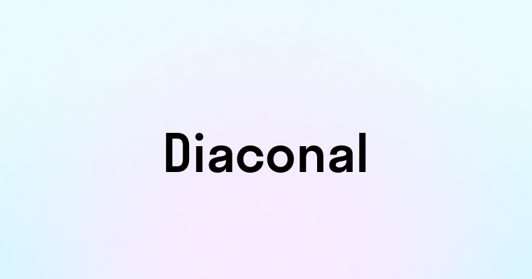 Diaconal