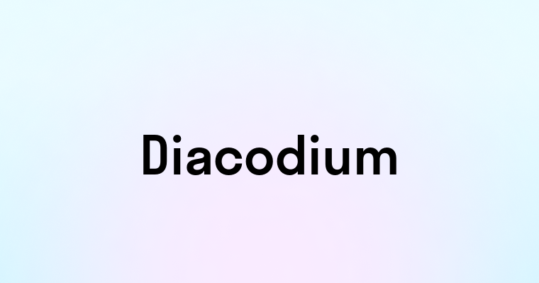 Diacodium