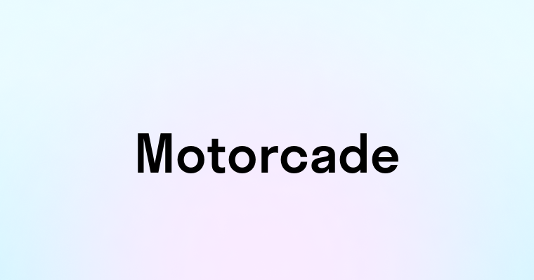 Motorcade