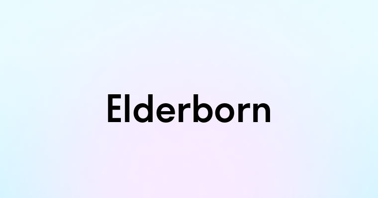 Elderborn